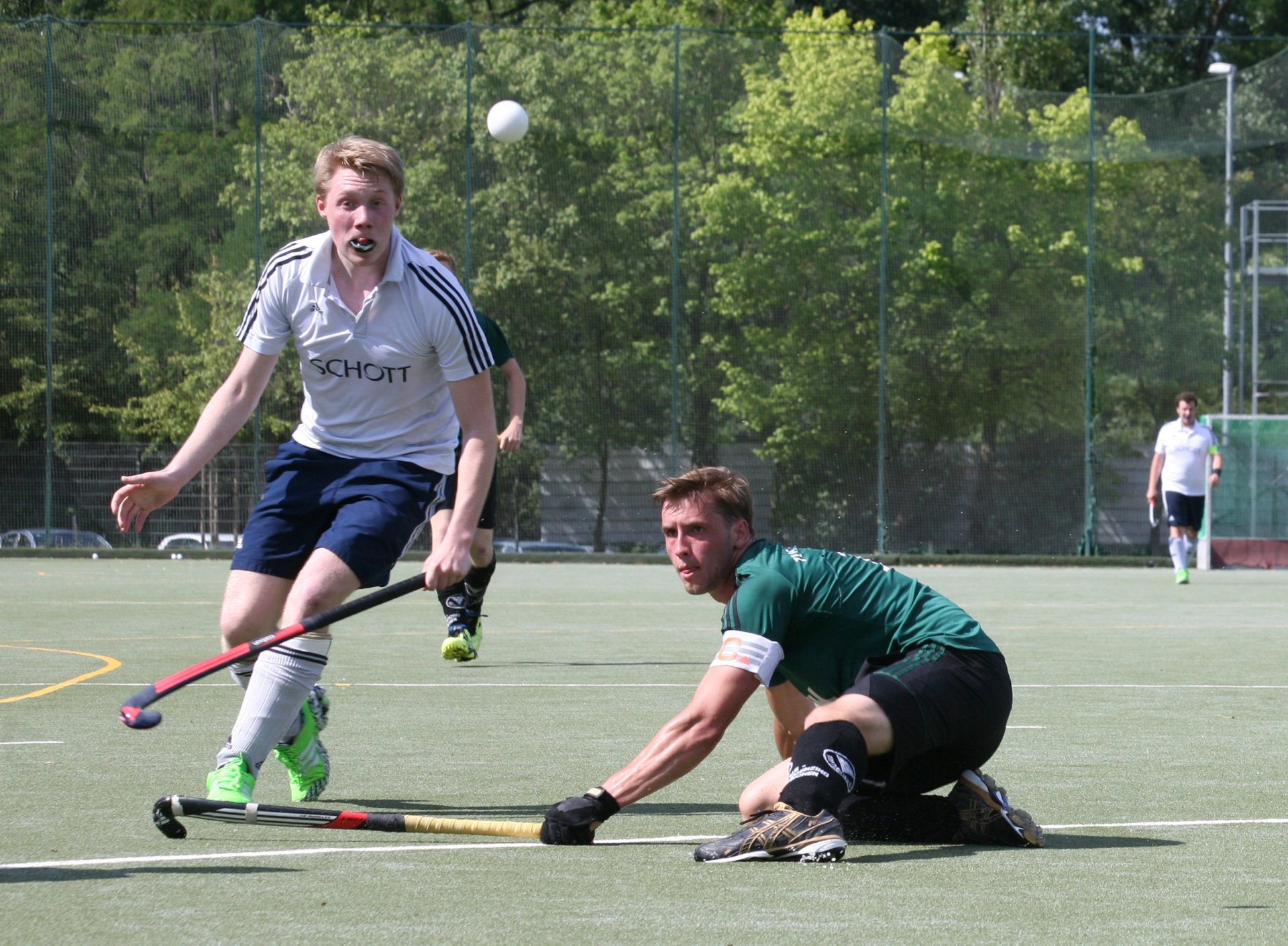 Die junge Garde mit Till Lenz kann die fehlende Qualität im Angriff (noch) nicht ausgleichen.
