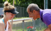 Mit Michaela Pochabova war TSC-Trainer Babak Momeni in der abgelaufenen Saison hochzufrieden.