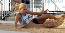 Überraschte die Experten und auch sich selbst: Alexandra Wester sprang in Nürnberg 6,40 Meter weit und wurde DM-Siebte.