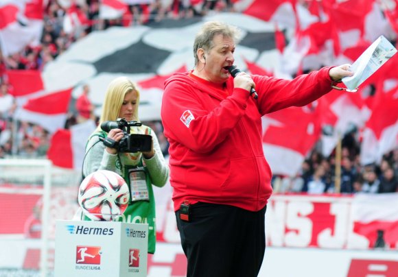 Appelliert an die 05-Fans, die U23 am Freitagabend zu unterstützen: 05-Stadionsprecher Klaus Hafner.
