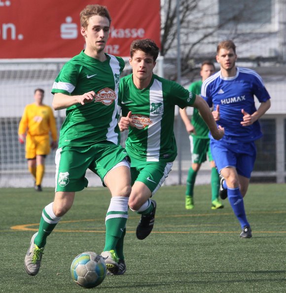 Mit zusammen 55 Toren drückten die Marienborner Angreifer Dennis Ritz (l.) und Frank Berninger der vergangenen Bezirksligasaison ihren Stempel auf. In der Landesliga wird es für das Duo ungleich schwerer werden, erneut so erfolgreich aufzutreten.