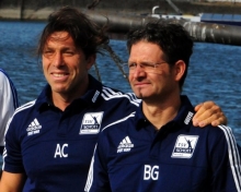 Haarige Sache: Trainer Ali Kayhan Cakici, mit Kotrainer Benno Graci, scheint vor einer stürmischen Saison zu stehen.