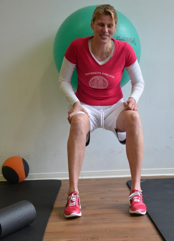 Täglich quält sich Gabriela Jandová derzeit beim Reha-Training. Die ehrgeizige ASC-Centerin will nach ihrem Kreuzbandriss zurück zu alter Stärke finden.