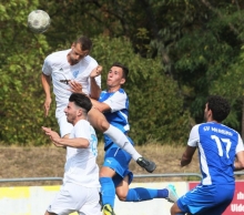 Nicolas Tasch (oben) und Arif Güclü könnten am Samstag das Sturmduo des SV Gonsenheim bilden...