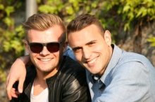 Im Doppelpack von Ingelheim nach Hechtsheim: Krystian Borowski (l.) wird seine Sperre absitzen müssen, da die Spielvereinigung ohne Zahlung der an Fortuna Mombach geleisteten Ablösesumme die Freigabe verweigern wird. Amin Ouachchen hingegen konnte schon beim 1:1 gegen Wormatia Worms II auflaufen. 