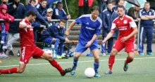 Fynn Pierrets zeigte viel Drang in Richtung Alzeyer Strafraum und besorgte auch den 1:2-Anschlusstreffer für die TSG. Wie bei der gesamten Bretzenheimer Mannschaft, blieben seine Offensivaktionen aber spätestens beim finalen Anspielversuch hängen.