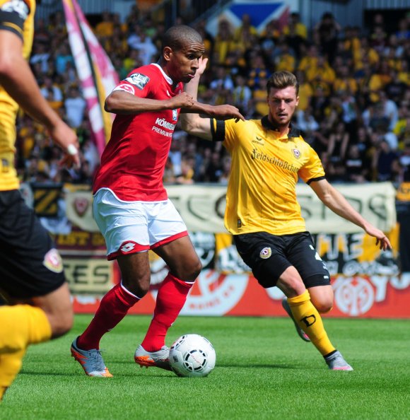 Sein letztes Spiel im 05-Trikot bestritt Chinedu Ede am vorigen Sonntag für die U23 gegen Dynamo Dresden.