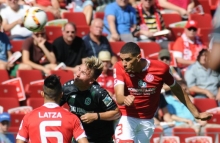 Leon Balogun stand erstmals in der Anfangsformation der 05er und machte hinten rechts ein gutes Spiel.