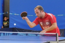 Schon in der Vorbereitung hatte Christoph Horn gezeigt, dass auf ihn Verlass ist, wenn er in der Ersten Mannschaft gebraucht wird. Gegen den TTC Grenzau II untermauerte er diesen Eindruck auch zum Drittligaauftakt.