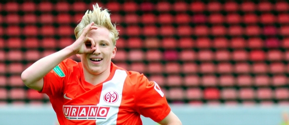Behielt den Durchblick: Patrick Pflücke erzielte im Spiel gegen den FC Bayern München den einzigen Treffer...