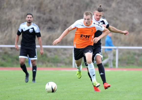 Marc-André Schramm erzielte in Schifferstadt zwei Tore. Das zweite war das entscheidende zum 4:3-Sieg des FSV Saulheim.
