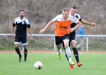Marc-André Schramm erzielte in Schifferstadt zwei Tore. Das zweite war das entscheidende zum 4:3-Sieg des FSV Saulheim.