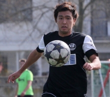 Yuki Watanabe glich in der ersten Halbzeit der Partie beim SV Horchheim zwei Mal einen Rückstand seines VfB Bodenheim aus.