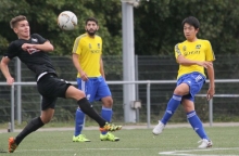 Masashi Sakai (r.) und Murat Doymus spielen am Samstag zum ersten Mal mit dem TSV Schott bei Röchling Völklingen.