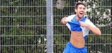 Imanol Chiappa Gutierrez traf nach einer guten halben Stunde zum 1:0 ...