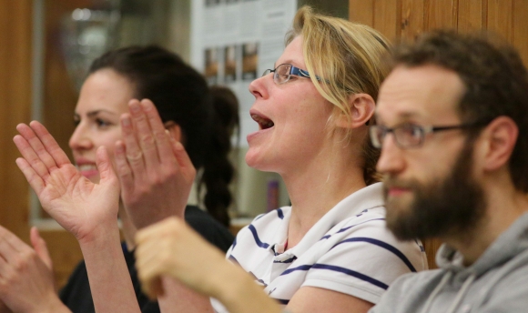 Kotrainer Lars Wessel hat sich eine gewisse Restskepsis bewahrt, Gabi Jandová und Amina Pinjic dagegen sind begeistert.