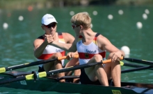 Auf ein Neues: In Schiersten sitzen Moritz Moos und Jason Osborne erstmals nach Platz sechs bei der WM in Aiguebelette wieder in einem Boot. Ein kleine Zwischenetappe auf dem noch langen Weg nach Rio.