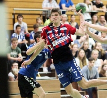 Johannes Sturm trug vier Tore zum Punktgewinn der JSG Ingelhein/Budneheim geegn den ThSV Eisenach bei, fehlte allerdings in der Schlussphase gleich zweimal wegen Zwei-Minuten-Strafen.