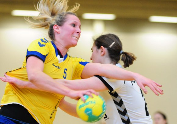 Zweistellig in Gonsenheim: Valerie Lamperts zehn Treffer waren angesichts der schwachen Offensivleistung des HCG ausschlaggebend für den Sieg der SG Bretzenheim III im Stadtduell der Rheinhessenliga.