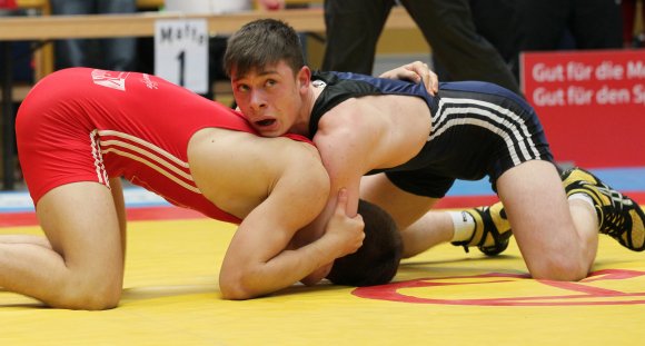 Hat vom syrischen Olympiateilnehmer Khaled Al-Faraj gelernt: Koray Cakici (r.)