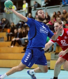 Andres Born vermochte gegen den HSC Ingelheim genau wie seine Mannschaftskollegen von der SG Bretzenheim nur in der Abwehr zu überzeugen. Das reichte gegen den HSC Ingelheim nicht zum Punkten.