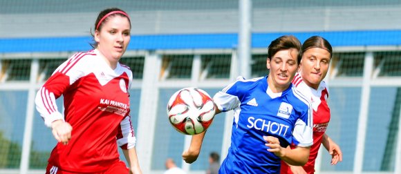 Belohnte sich für eine starke Leistung: Annika Leber erzielte das 3:1.