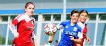 Belohnte sich für eine starke Leistung: Annika Leber erzielte das 3:1.