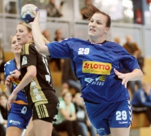 Vera Martens bildet mit Julia Veeck ein Duo Zweitmannschaftsspielerinnen, die sich im DHB-Pokal beim Zweitligateam festgespielt haben und auch am Sonntag gegen den VfL Oldenburg zu Einsatz kommen werden.