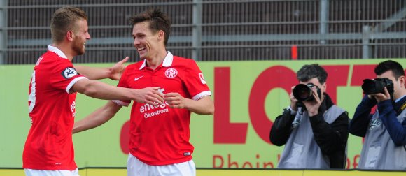 Duo mit vier Toren: Lucas Höler (l.) traf in Stuttgart einmal, Philipp Klement dreimal.