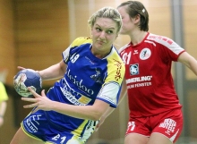 Vanessa Graf musste das Spielfeld Mitte der zweiten Halbzeit wegen einer Platzwunde am Kopf räumen.