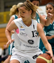 Amina Pinjic war mit 17 Punkten erfolgreichste Mainzer Schützin beim Sieg der ASC-Zweiten gegen den BBC Horchheim.