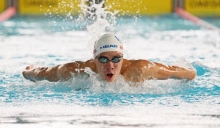 Die EM-Norm hatr Kevin Wedel erfüllt. Jetzt muss der Bronzemedaillengewinner über 400 Meter Lagen hoffen, dass Marco Koch auf einen Start über diese Strecke verzichtet.