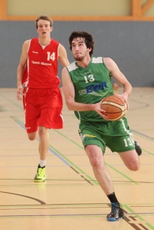 Die Serie hält: Maximilian Bauer und die DJK Nieder-Olm schlugen auch den BBC Rockenhausen.