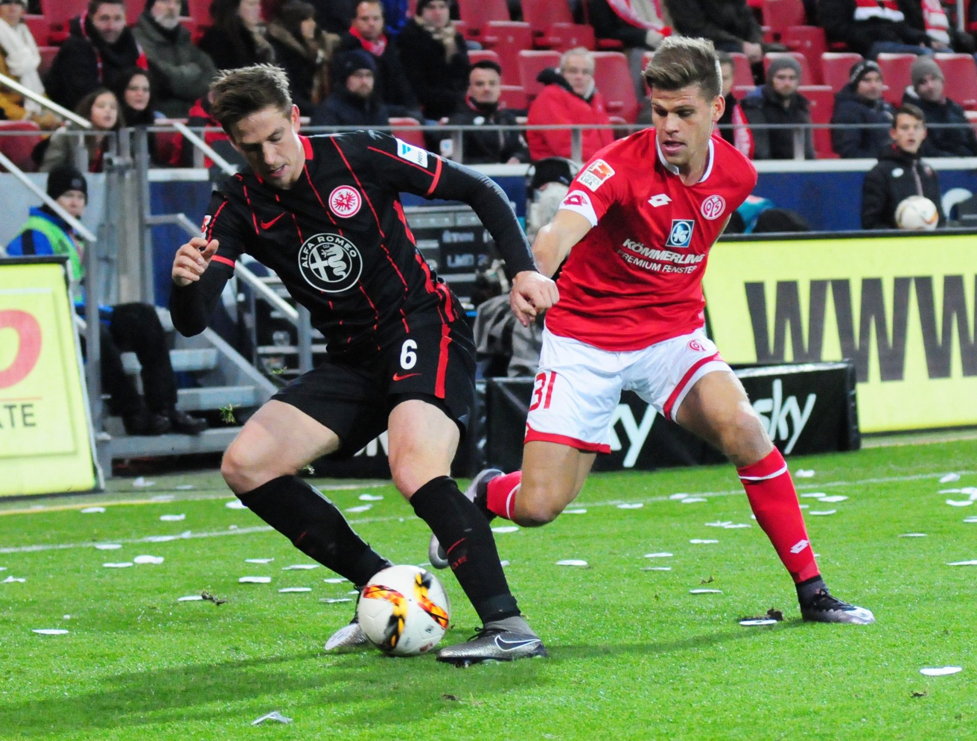 Auch der eingewechselte Florian Niederlechner hätte sich kurz vor Schluss in die Torschützenliste eintragen können.