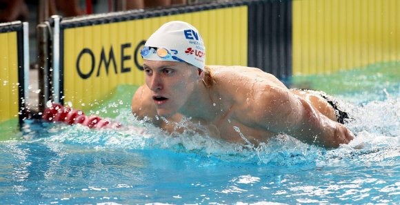 Durfte nach seinem ersten internationalen Einsatz für den DSV zufrieden aus dem Wasser steigen: SG-Rückenschwimmer Andreas Wiesner.
