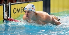 Durfte nach seinem ersten internationalen Einsatz für den DSV zufrieden aus dem Wasser steigen: SG-Rückenschwimmer Andreas Wiesner.