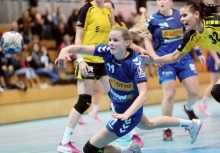 Mit einem vergebenen Siebenmeter von Katharina Mack zum möglichen Anschlusstreffer geriet die Aufholjagd der SG TSG/DJK Bretzenheim beim TV Beyeröhde ins Stocken. 