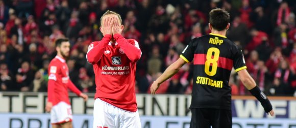 Scheiterte mit der größten 05-Chance an VfB-Keeper Tyton: Pablo De Blasis.