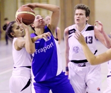 Der Plan für den letzten Angriff ging auf: Talisha Ford bekam den Ball unterm Korb und traf zum 58:57-Sieg des SC Lerchenberg.