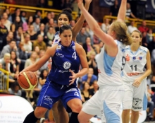 Wieder da: Gergana Georgieva (l.) wird am Samstag wieder das Trikot des ASC Mainz tragen.