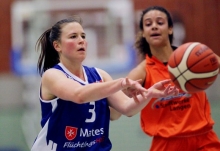 35 Minuten lang gestaltenen Christiane Fischer und der ASC das Spiel in Hofheim offen, danach lief nichts mehr zusammen.