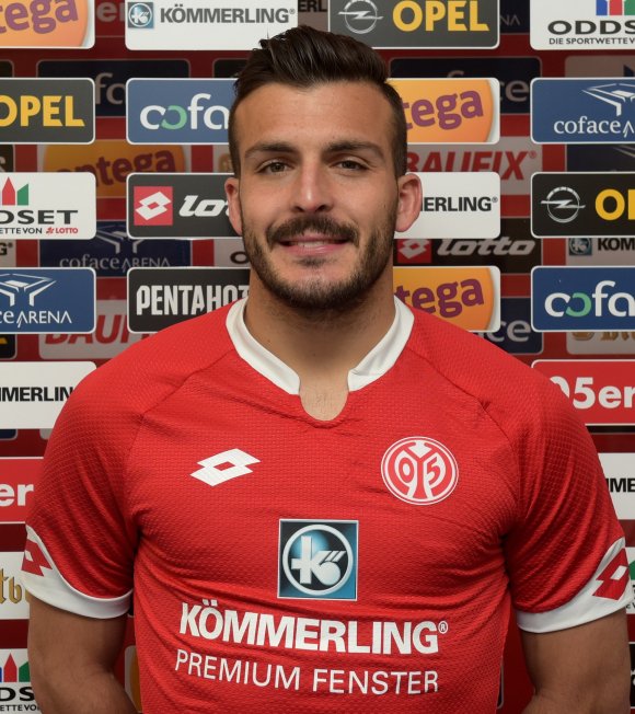 „Ein Hammertyp“: 05-Trainer Martin Schmidt ist begeistert von Neuzugang Giulio Donati.