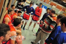 Auf eine intensive Defensivarbeit legt ASC-Trainer Alexander Heidbrink größten Wert.