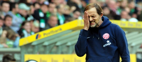 Nicht, dass noch einer auf die Rückbank kotzt: Thomas Tuchel fürchtet, eine mediale Überhöhung des letzten Saisonspiels könne ins Auge gehen.