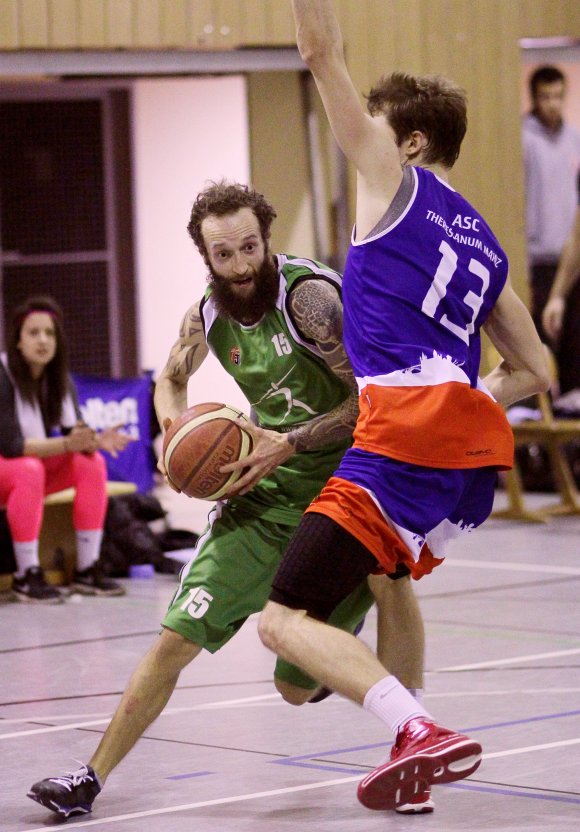 Allrounder und Kommunikator: Lars Wessel musste bei seinem Comenack für den SC Lerchenberg als Center ran, machte 14 Punkte...