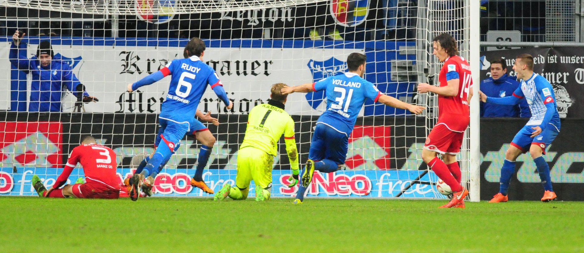 …was zum vorentscheidenden 1:3 führte.