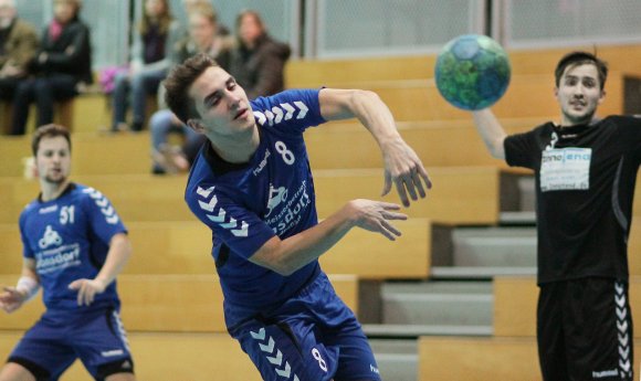 Verantwortung im Angriff übernahm Leon Heinz und wurde mit sieben Treffern so zum besten Bretzenheimer Schützen gegen den HC Gonsenheim.