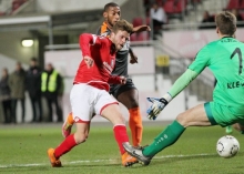 Der einzige Torschütze des Abends: Lucas Höler erzielte in der 21. Minute das 1:0 für die Mainzer U23. Wie sich zeigen sollte, war dies der Siegtreffer.