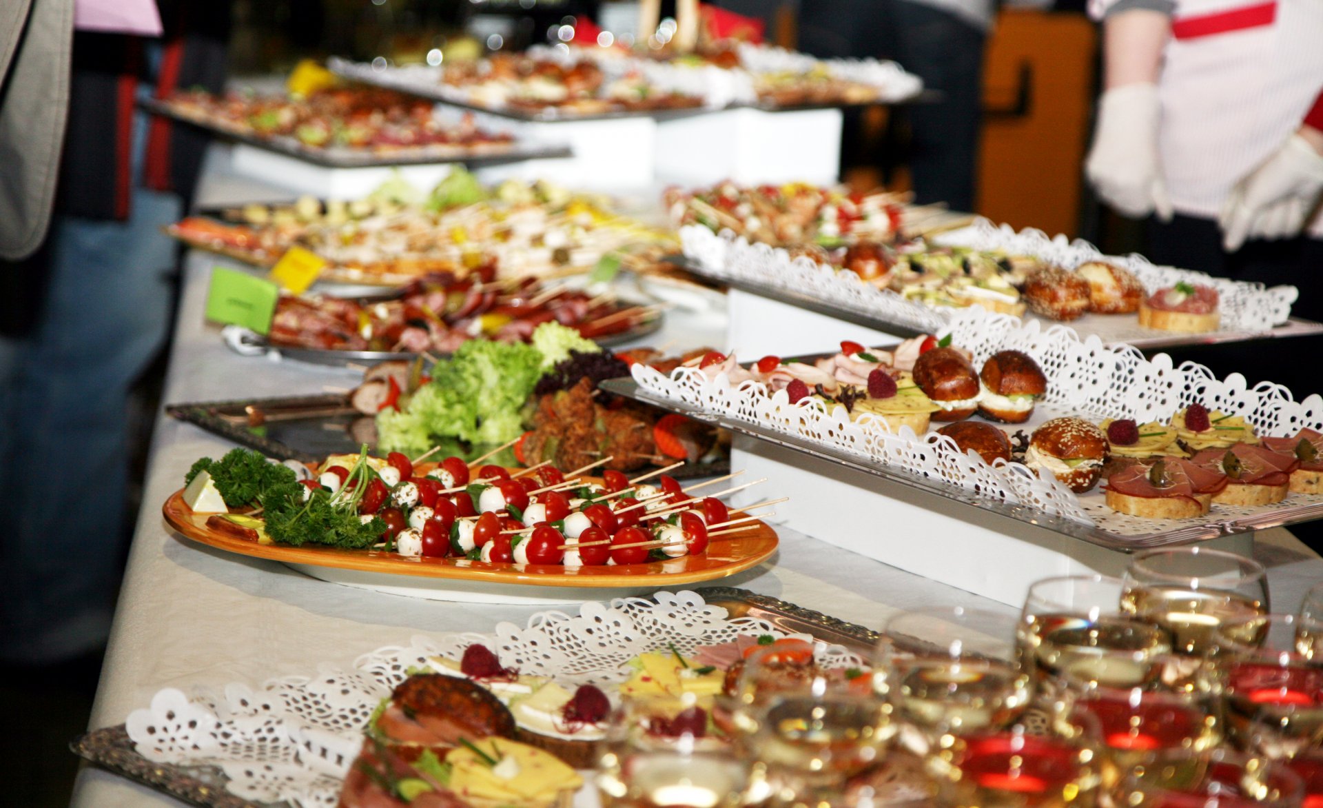 …gab’s was zu essen.