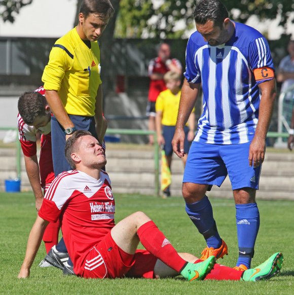 Schmerzhaft sind für Matthias Wincek die Erinnerungen an das Hinspiel gegen den VfR Frankenthal, trotz des 8:1-Sieges. Im Rückspiel fiel es den Weisenauern deutlich schwerer, die nötigen Treffer für einen klaren Sieg zu erzielen. Wincek steuerte zwei Treffer bei.